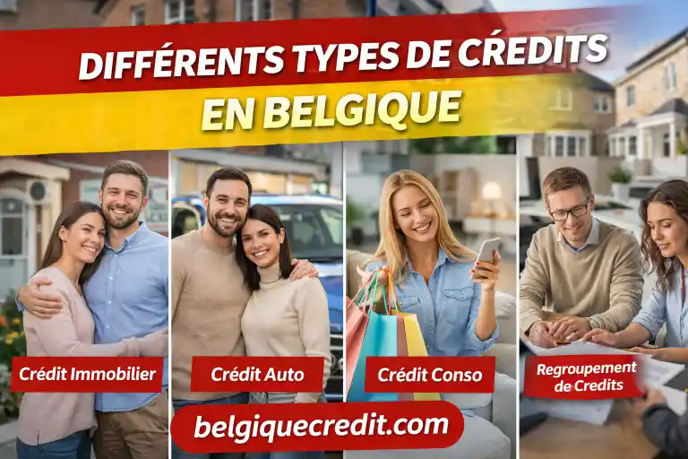 Différents types de crédits en Belgique